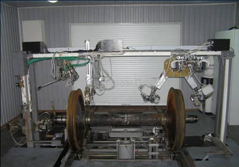 проведение неразрушающего контроля на колесно-редукторном блоке. дефектоскоп мэд-40. 087. неразрушающий контроль колесной пары. неразрушающий контроль колесных пар грузовых вагонов.