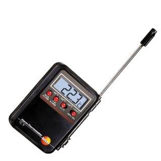Мини-термометр с проникающим зондом и сигналом тревоги Testo