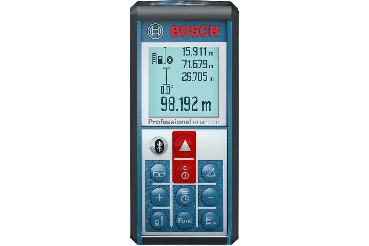 Лазерный дальномер Bosch GLM 100 C Professional купить по цене  производителя в Москве