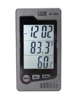 Часы метеостанция CEM DT-322 термогигрометр