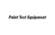 Paint Test Equipment LLP, Англия