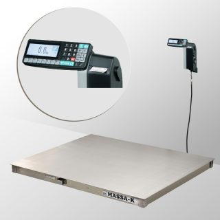 Весы платформенные электронные с печатью этикеток 4D-P.S-2-1000-RL