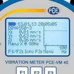 Виброметр PCE-VM 40B для зданий и сооружений