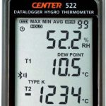 Измеритель температуры и влажности CENTER 522