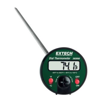 Двойной стержневой проникающий термометр Extech 392050
