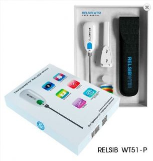 Измеритель температуры переносной RELSIB WT51 (с передачей данных по Bluetooth 4,0) с кронштейном