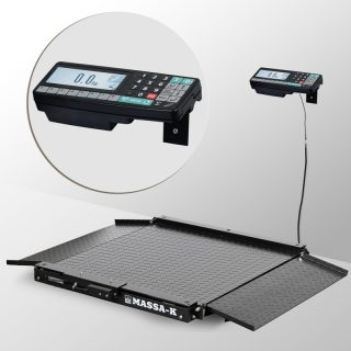 Весы платформенные электронные 4D-LA-10/10-1500-RA