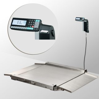 Весы платформенные электронные с печатью этикеток 4D-LA.S-15/12-2000-RL