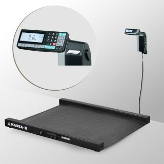 Весы платформенные электронные с печатью этикеток 4D-LM-10/10-2000-RL