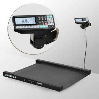 Весы платформенные электронные с печатью этикеток 4D-LM-10/10-2000-RP