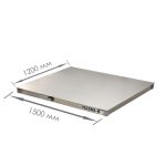 Весы платформенные электронные с печатью этикеток 4D-PM.S-15/12-1000-RL