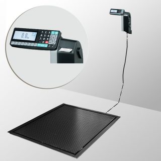 Весы платформенные электронные врезные с печатью этикеток 4D-PMF-12/10-1500-RL