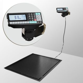 Весы платформенные электронные врезные с печатью этикеток 4D-PMF-12/10-1500-RP