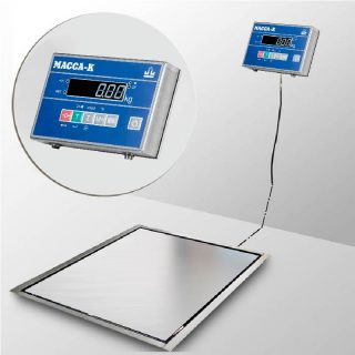 Весы платформенные электронные врезные 4D-PM.S-12/10-1000-АВ