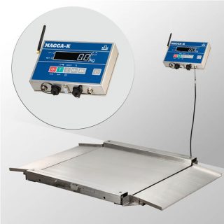 Весы платформенные электронные 4D-LA.S-10/10-1000-AB(RUEW)