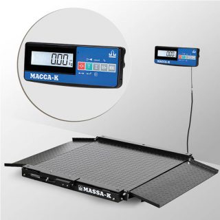 Весы платформенные электронные 4D-LA-10/10-1500-A(RUEW)