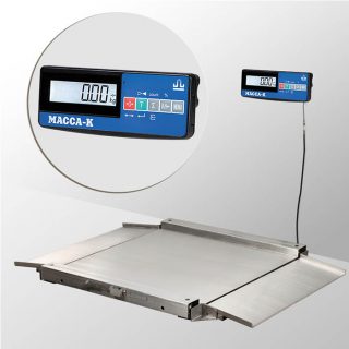 Весы платформенные электронные 4D-LA.S-10/10-1500-A(RUEW)