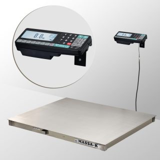 Весы платформенные электронные 4D-PM.S-12/10-1000-RA