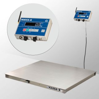 Весы платформенные электронные 4D-PM.S-15/12-3000-AB(RUEW)