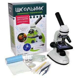Микроскоп монокулярный Биолаб ШМ-1 «Школьник»